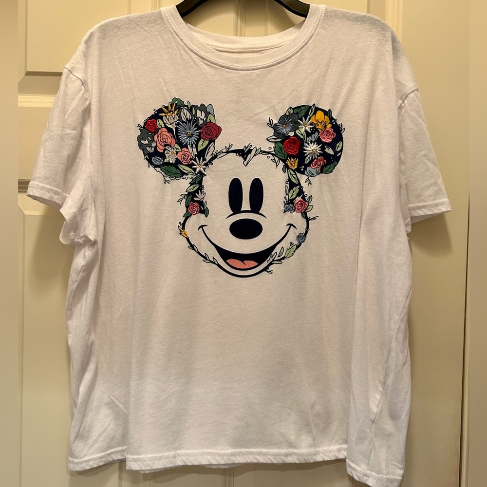 Disney Mickey Mouse Short Sleeve T-Shirt Juniors 2XL